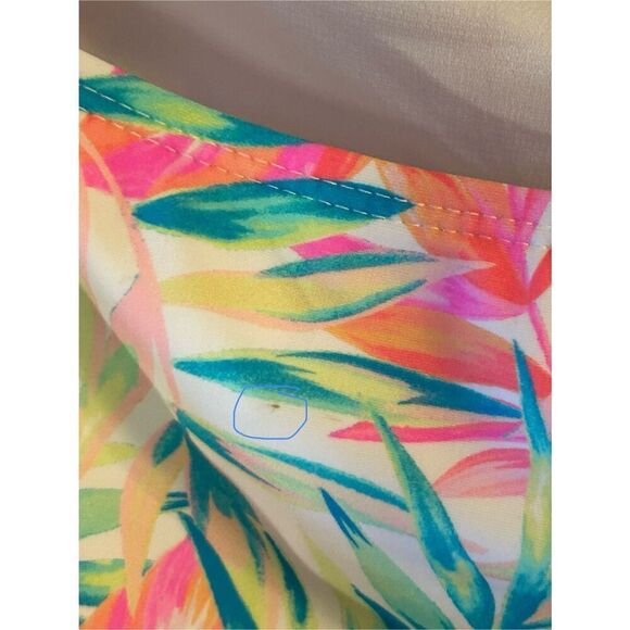 Decree Womens Pastel Oasis Monokini One Piece Swimsuit Size XL nwt (8068) - Picture 4 of 7